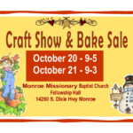 Annual Craft Show & Bake Sale